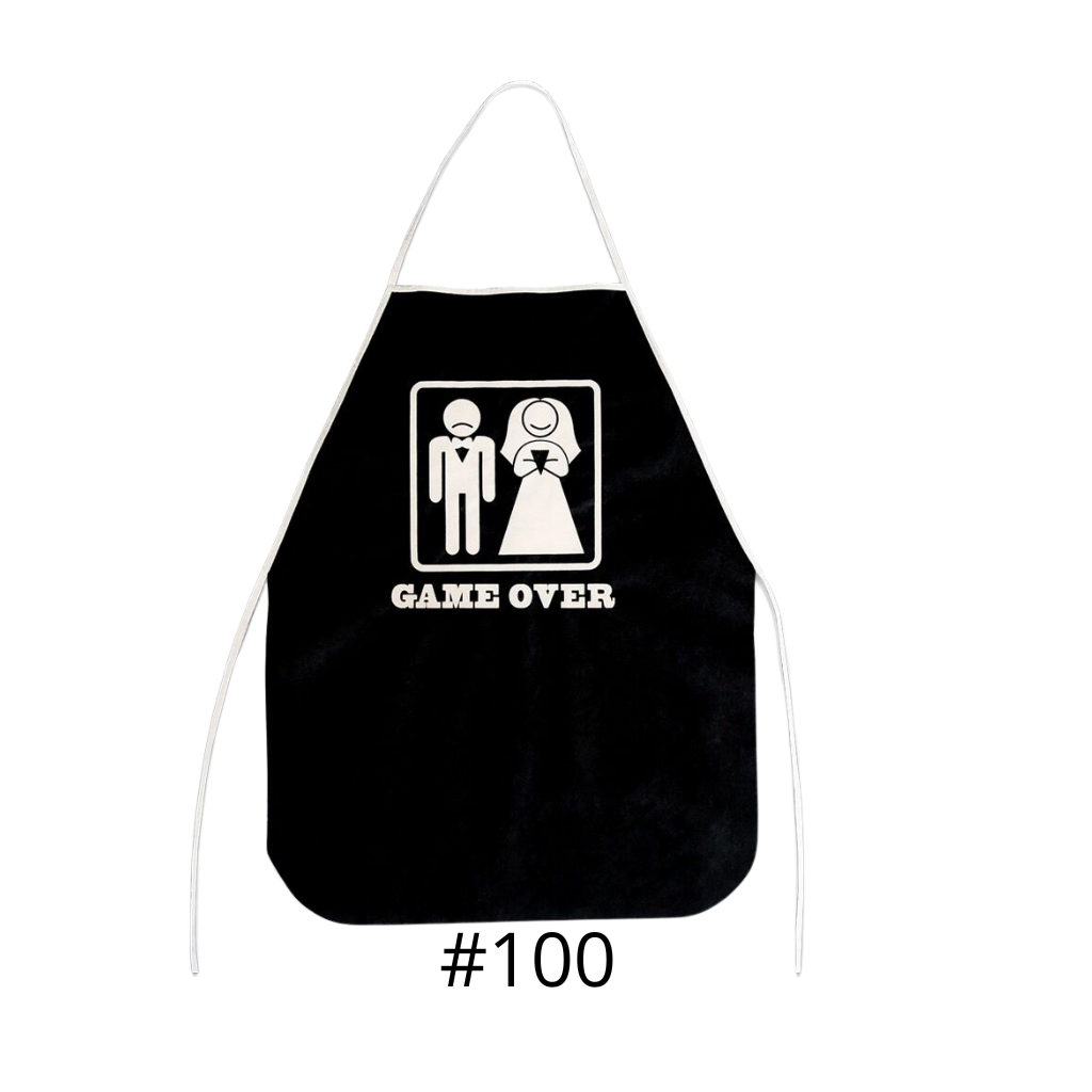 Mandil personalizado para Boda