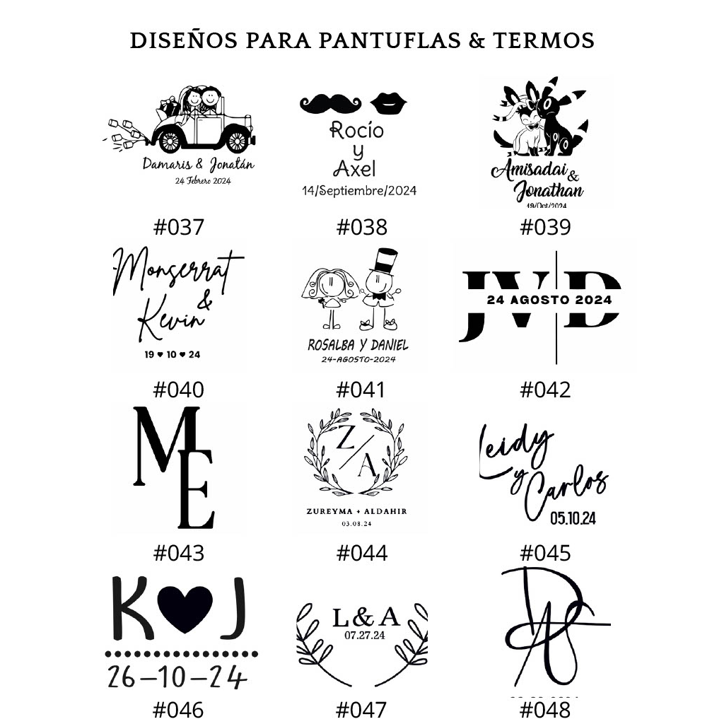 Pantuflas para Boda Personalizadas en Tela Dubetina