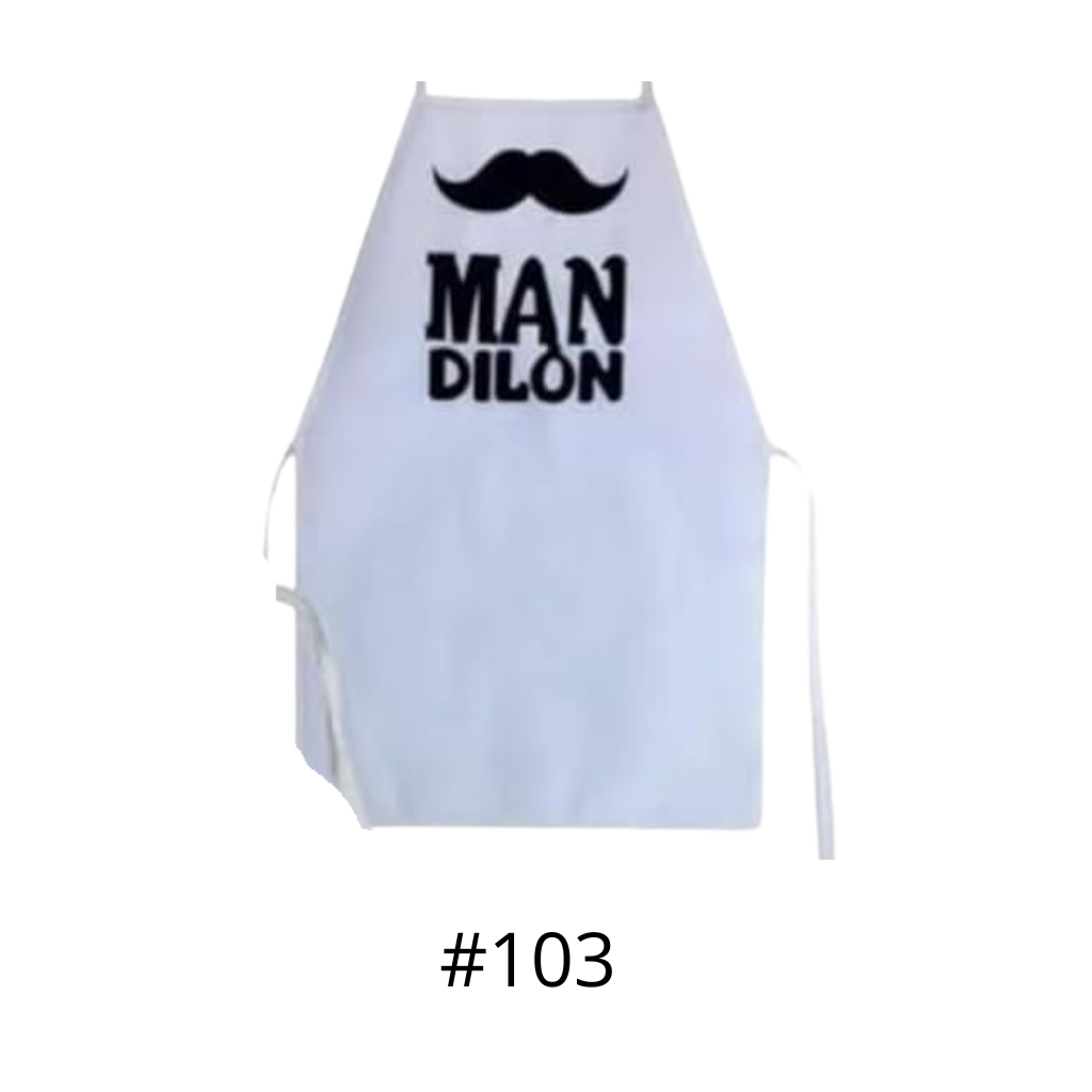 Mandil personalizado para Boda