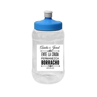 Termos Personalizados para Boda de Plástico con Tapa de Chupón