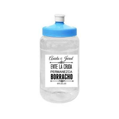 Termos Personalizados para Boda de Plástico con Tapa de Chupón
