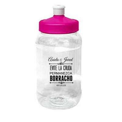 Termos Personalizados para Boda de Plástico con Tapa de Chupón