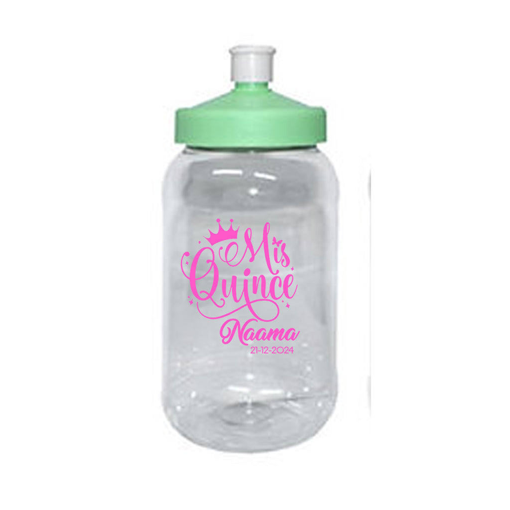 Termo plástico personalizado para XV años