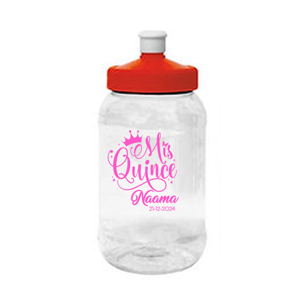 Termo plástico personalizado para XV años